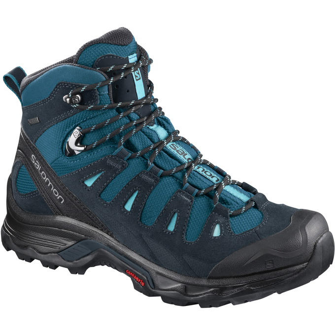 Bottes De Randonnée Salomon Femme Turquoise Foncé / Noir - Salomon QUEST PRIME GTX® W - France (5730